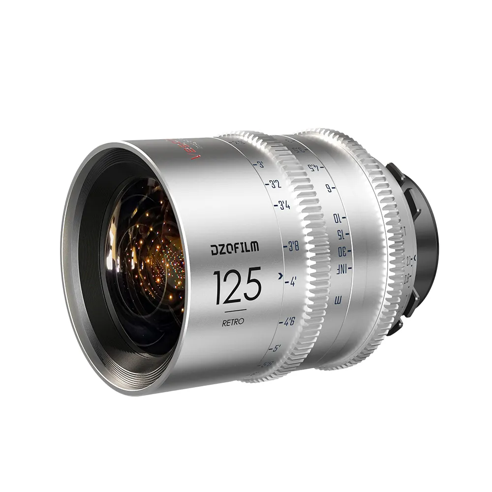 DZOFILM VESPID RETRO 125MM T2.1 PRIME FULL FRAME CINEMA LENS PL Mount