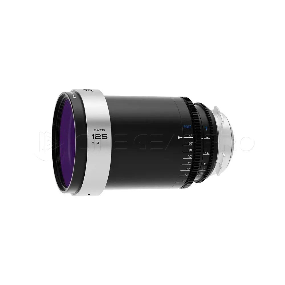BLAZAR CATO 125mm T4.0 2X Full Frame Anamorphic Lens - Silver Flare (PL Mount)