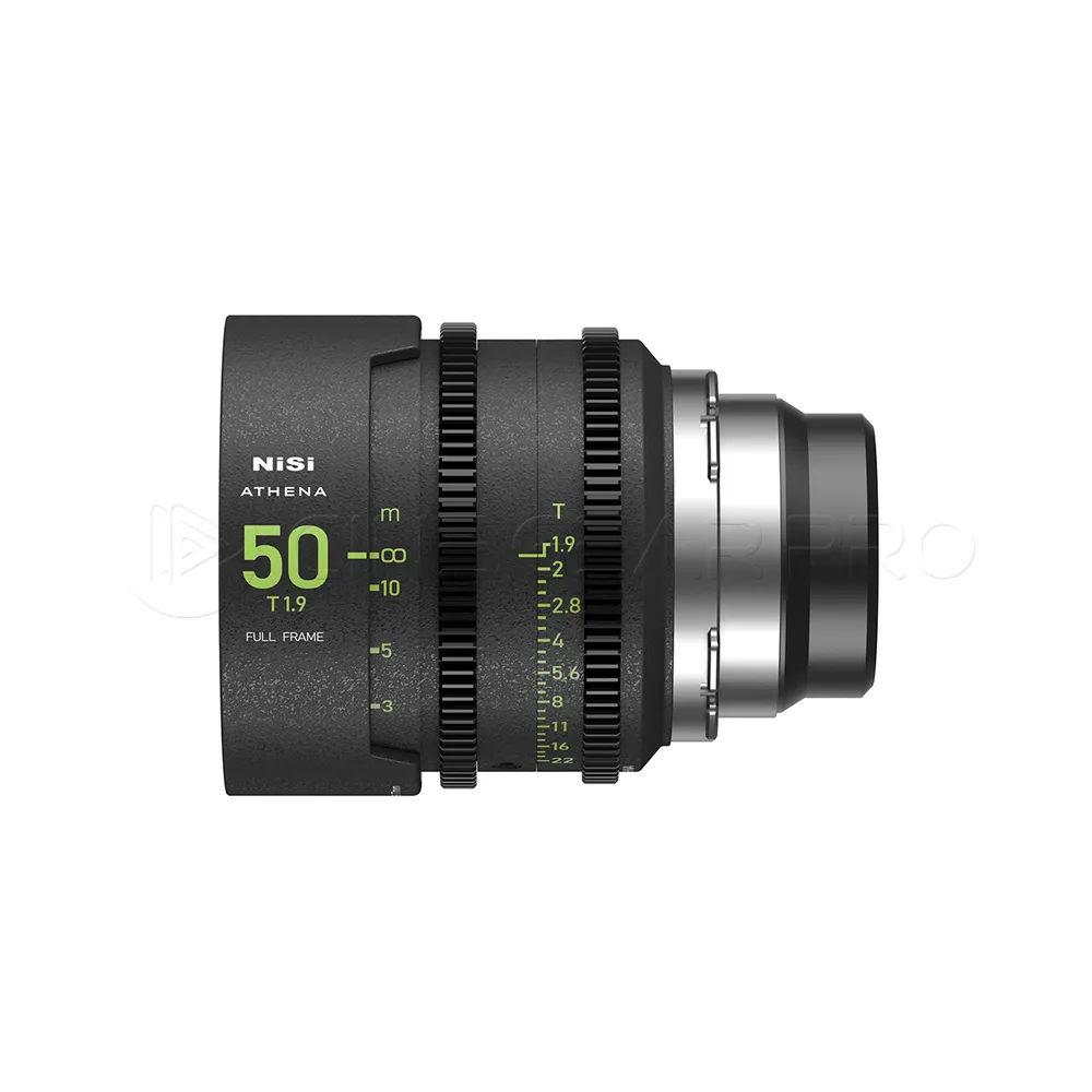 NiSi ATHENA 50mm T1.9 PRIME Full Frame Cinema Lens PL Mount