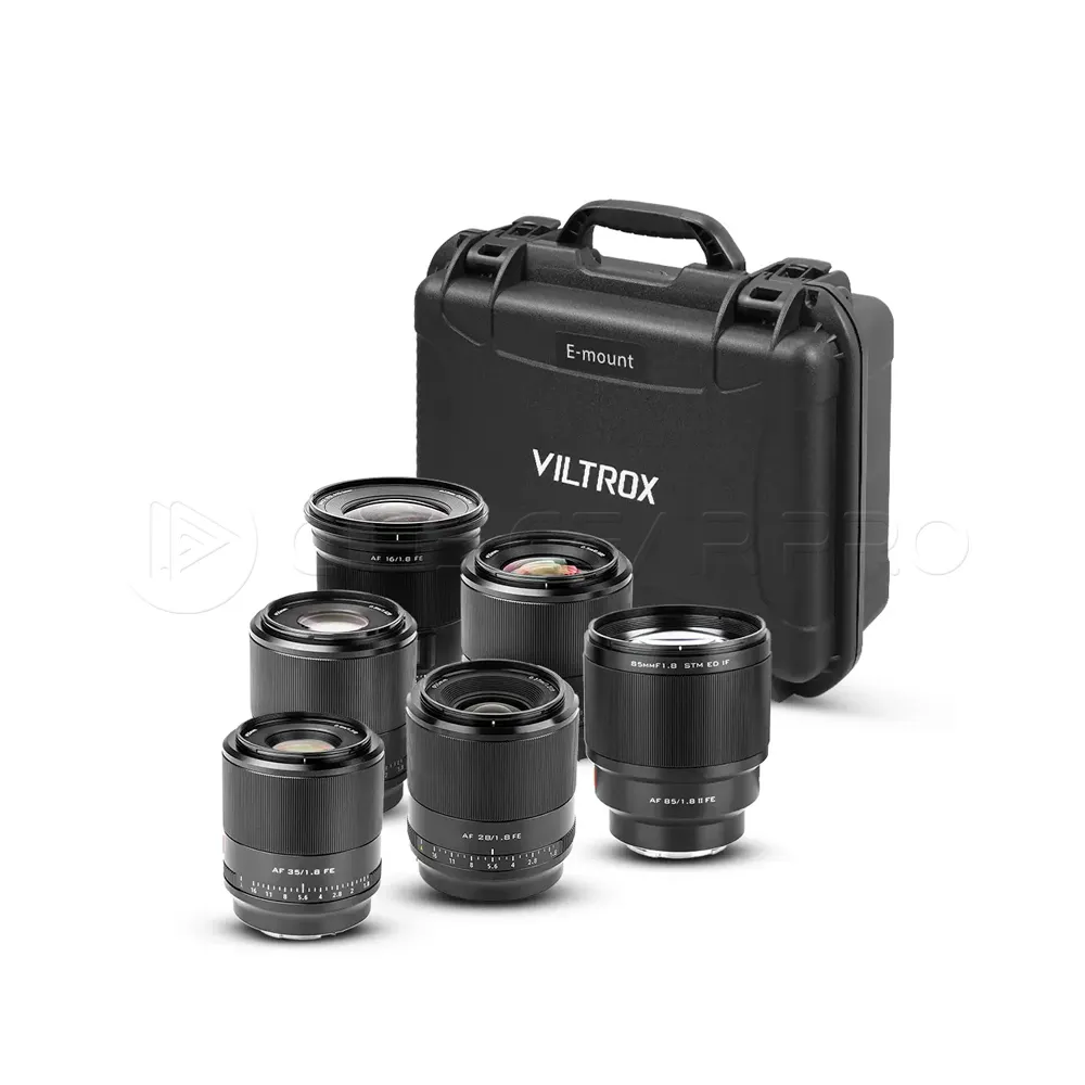 Viltrox AF Full Frame 6 Lens Set (E Mount)