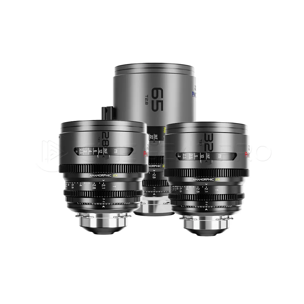 DZOFILM Pavo Anamorphic 3 Lens Set (Blue)