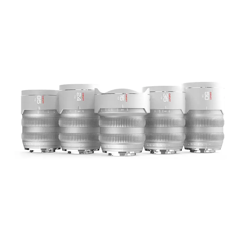 CHIOPT AURA Cinema 5-Lens Set (L Mount)
