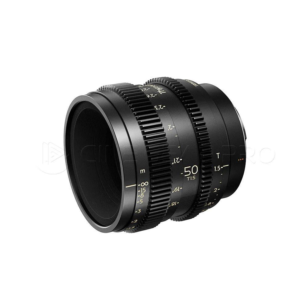Thypoch Simera-C 50mm T1.5 FF Prime Cine Lens (E Mount)