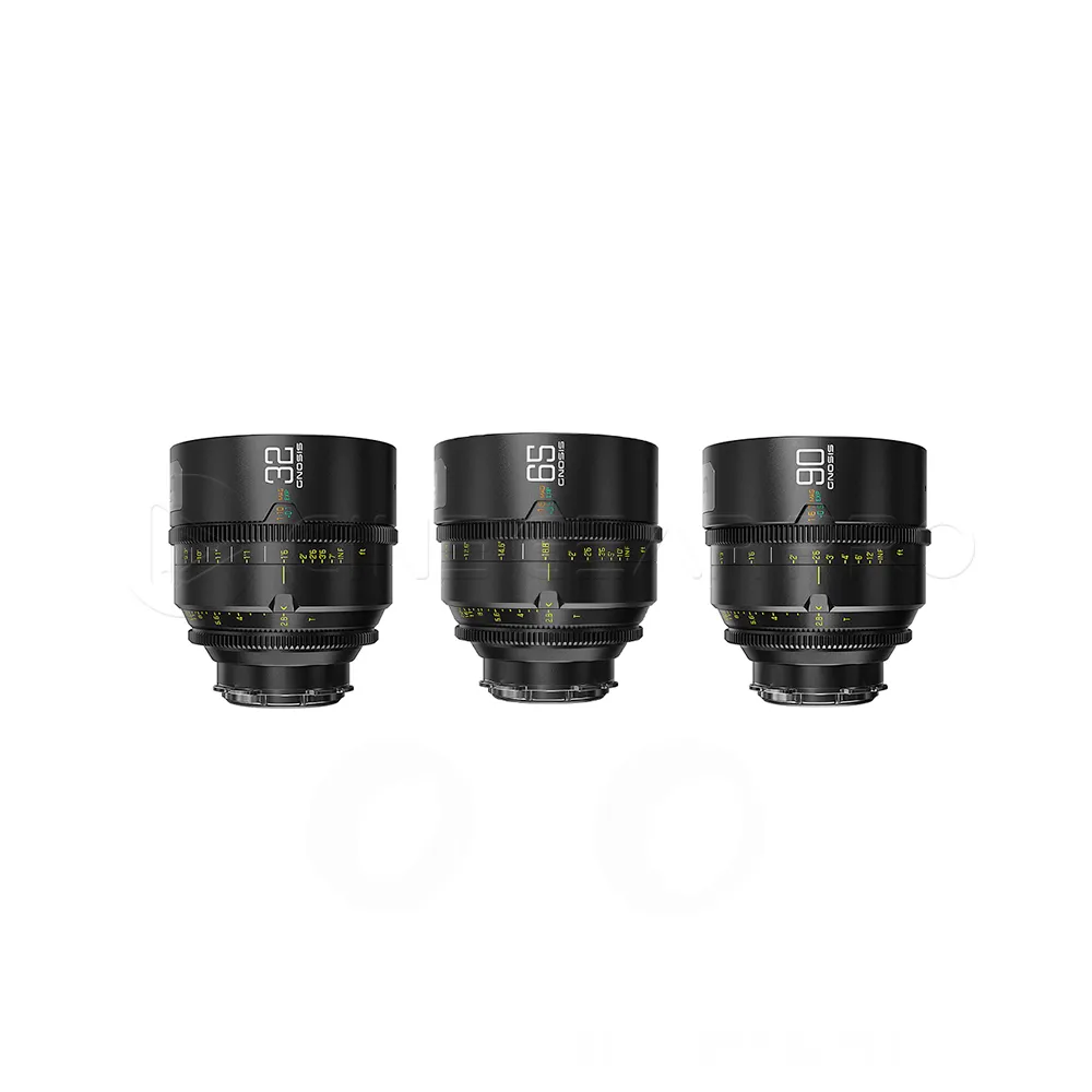 DZOFILM Gnosis 3 Lens Set (LPL with PL & EF Mounts)