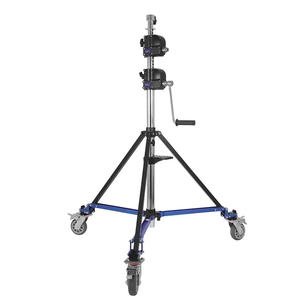 CINEGRIPPRO G07009 Heavy-Duty Double Wind-Up Low Base Roller Stand