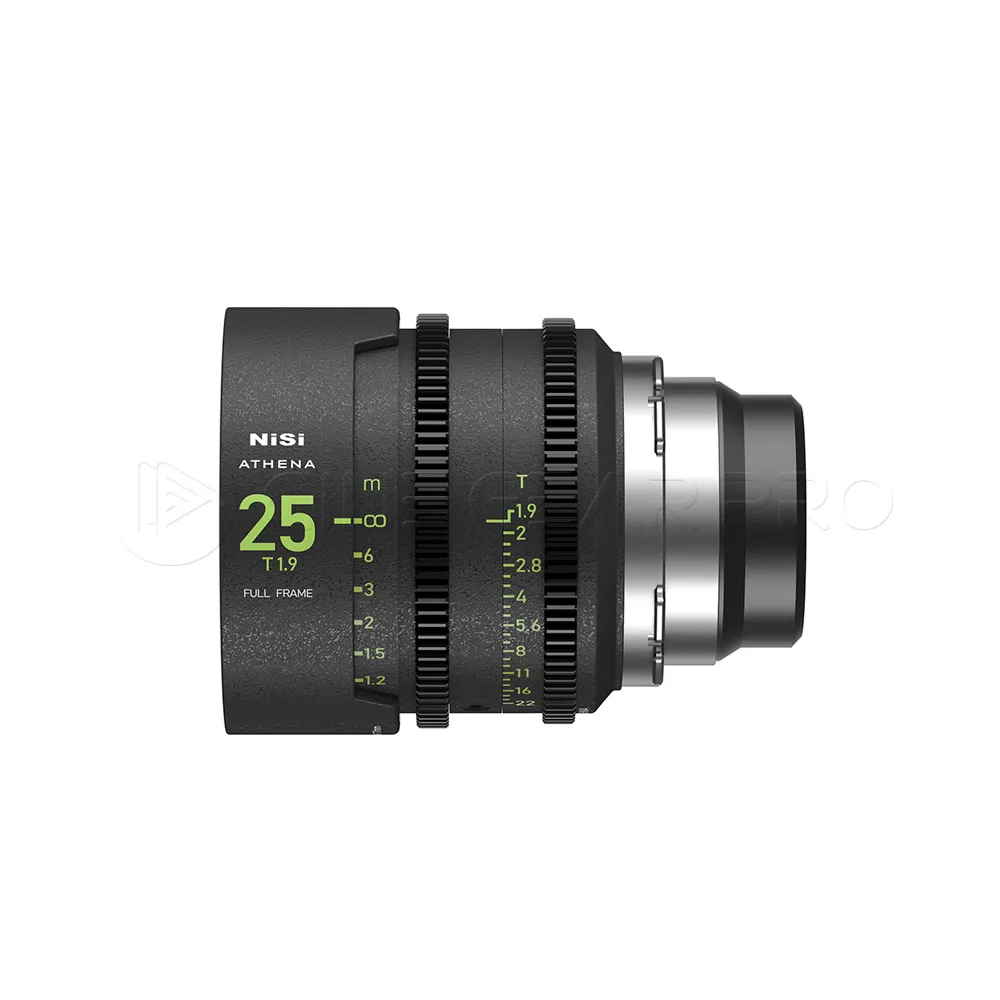 NiSi ATHENA 25mm T1.9 PRIME Full Frame Cinema Lens PL Mount