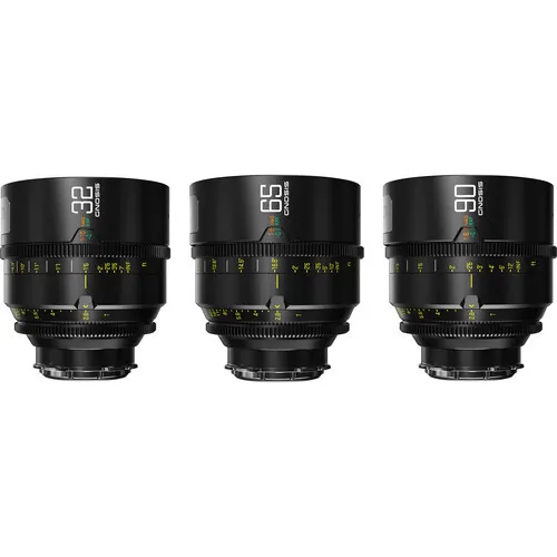 DZOFILM Gnosis 3 Lens Set (LPL with PL & EF Mounts)