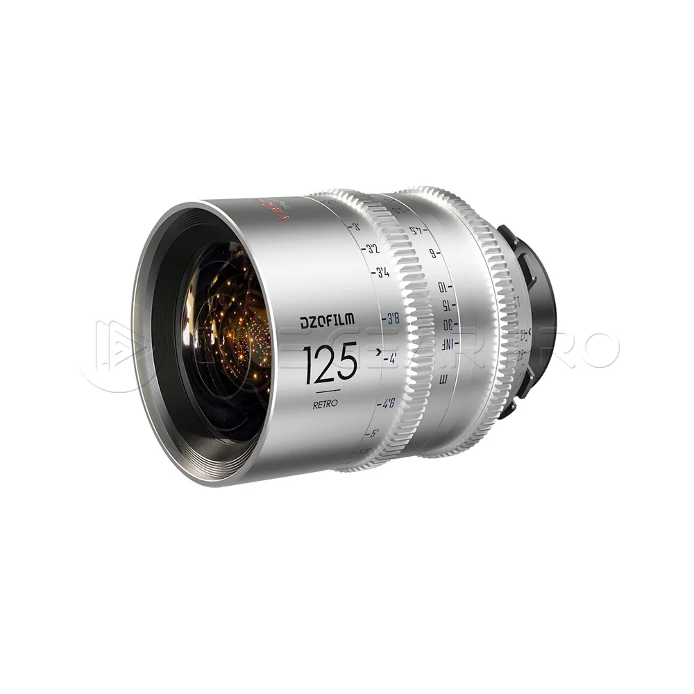 DZOFILM VESPID RETRO 125MM T2.1 PRIME FULL FRAME CINEMA LENS PL Mount
