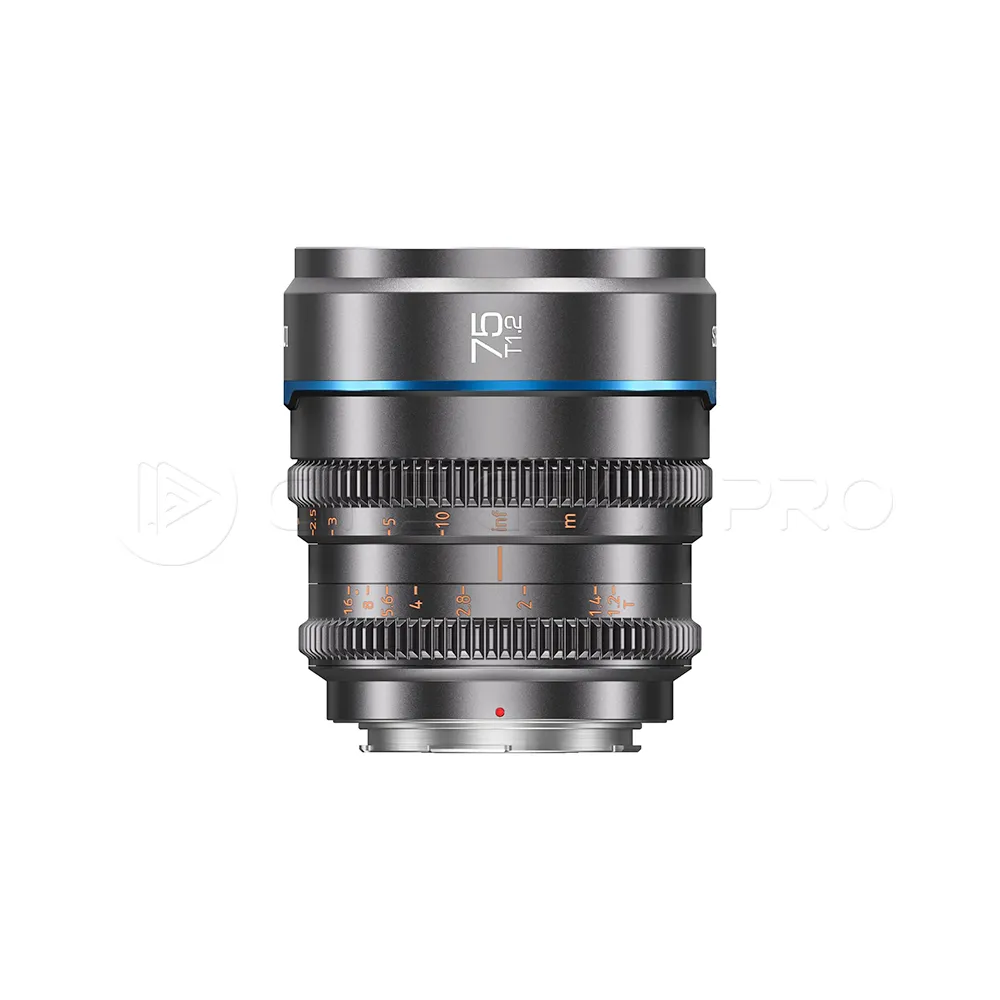 SIRUI Night Walker 75mm T1.2 S35 RF Mount (Metal Grey)