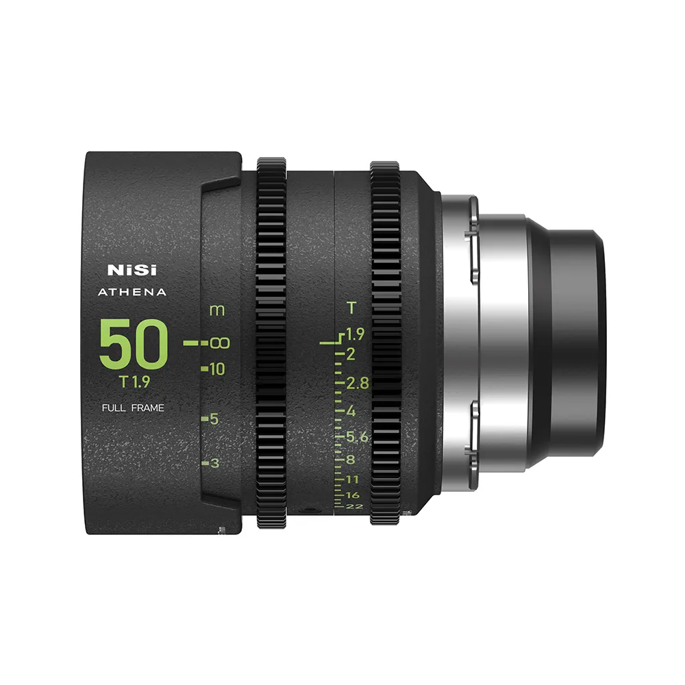 NiSi ATHENA 50mm T1.9 PRIME Full Frame Cinema Lens PL Mount