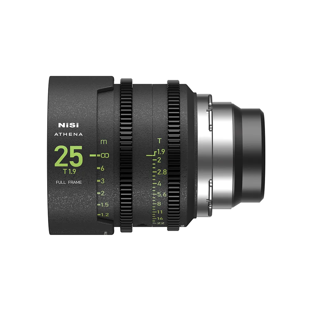 NiSi ATHENA 25mm T1.9 PRIME Full Frame Cinema Lens PL Mount