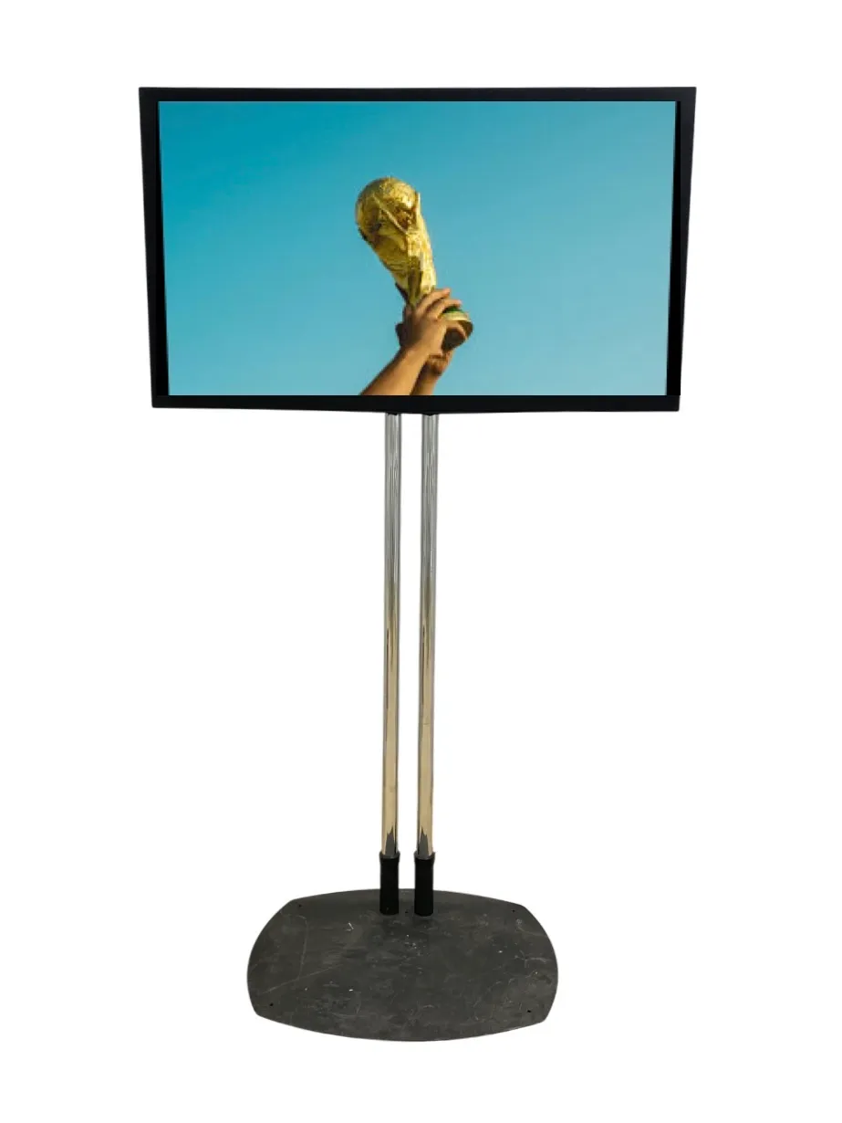 65" TV With Heavy Duty Tall Stand