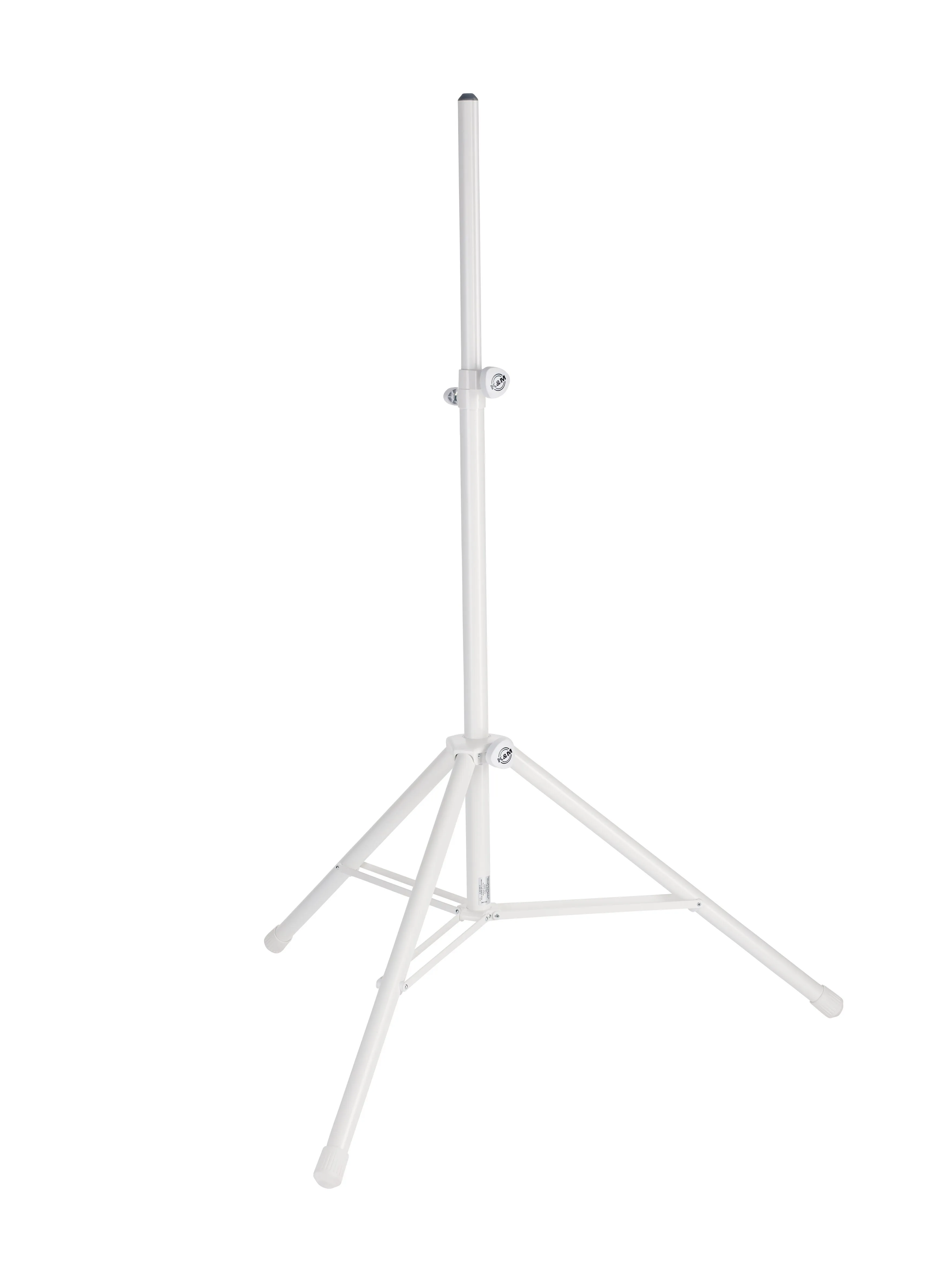 K&M speaker stand white
