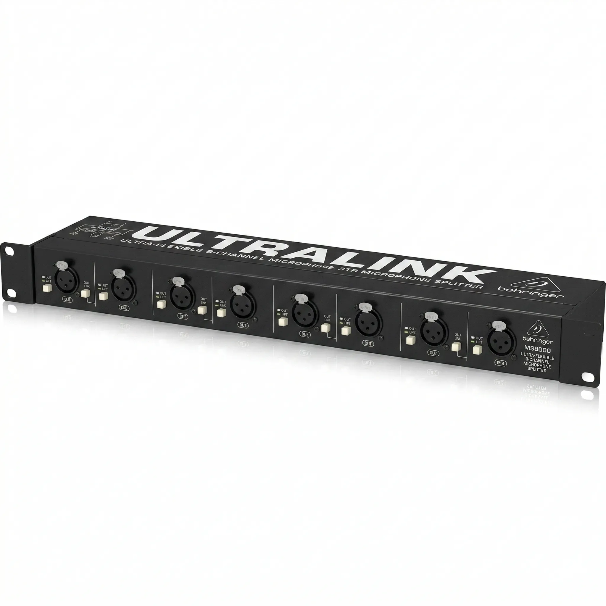 Behringer Ultralink MS8000-Analog XLR Splitter Rack