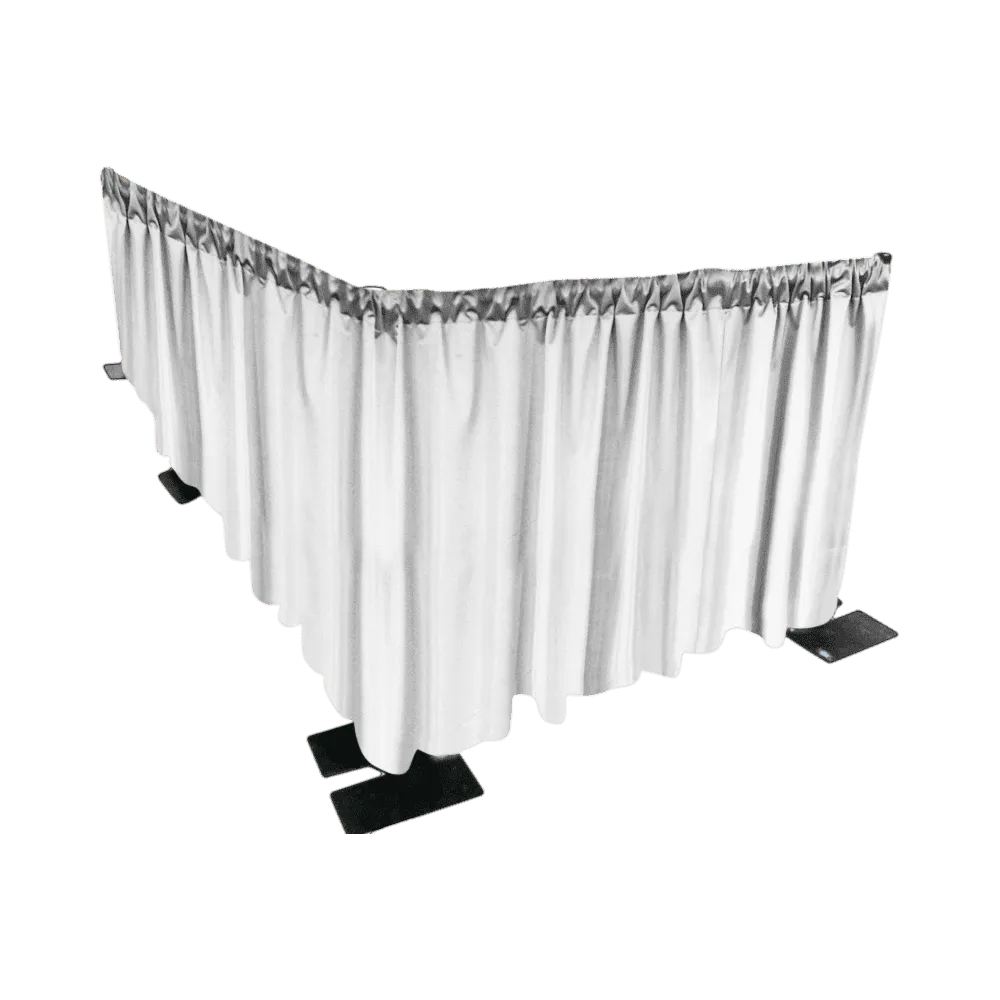 White Drape Tech Surround