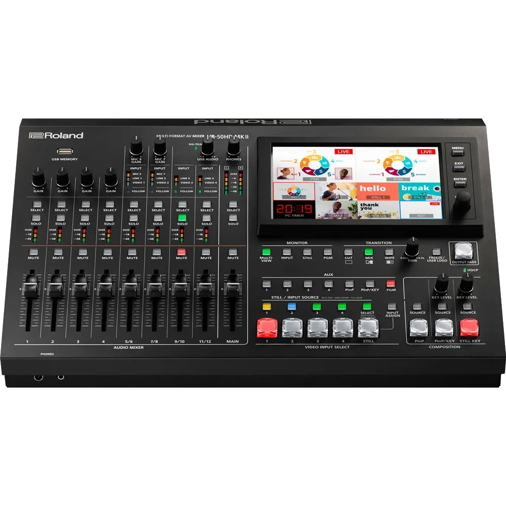 Roland VR-50MK2 Streaming Video Switcher