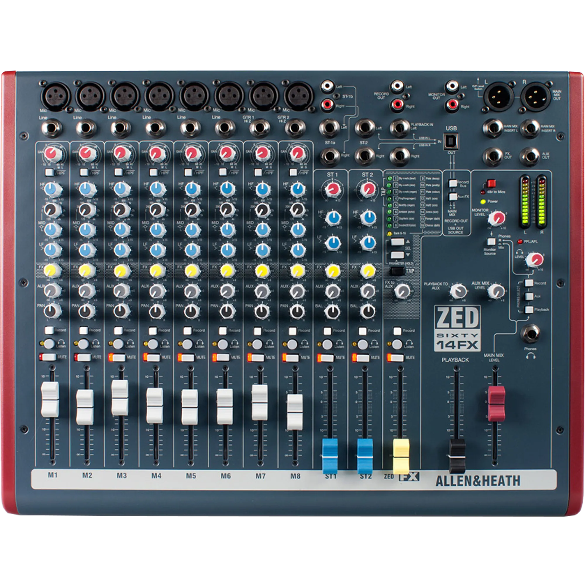 Allen & Heath ZED60-14FX Audio Mixer