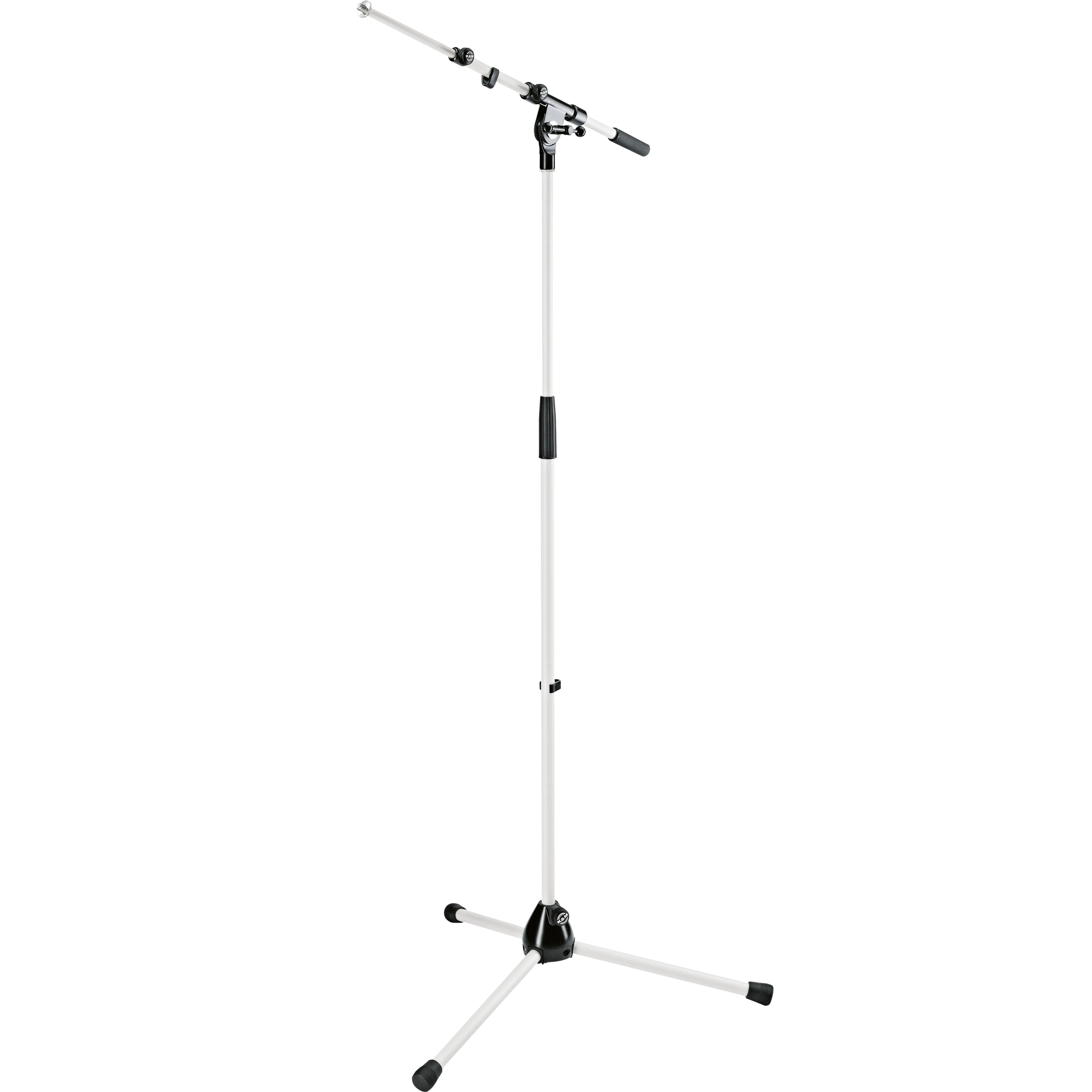 Konig & Meyer Boom Microphone Stand, White