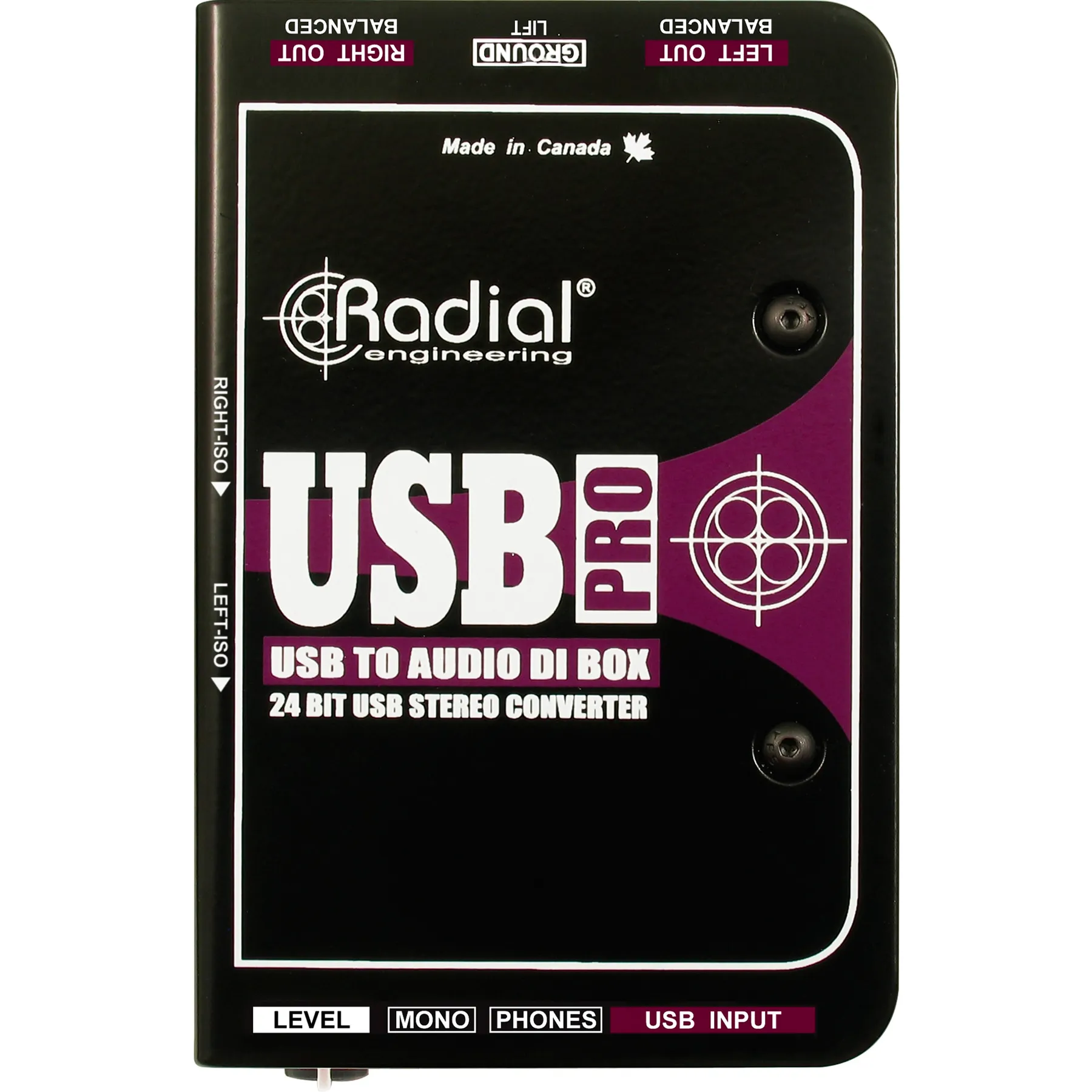 Radial USB Pro Stereo Direct Box