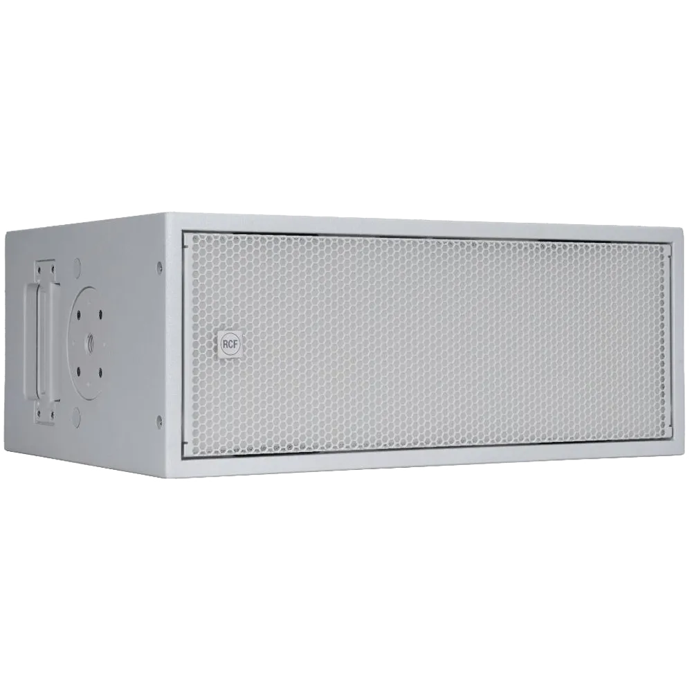 RCF White SUB808 Dual 8" Active Subwoofer