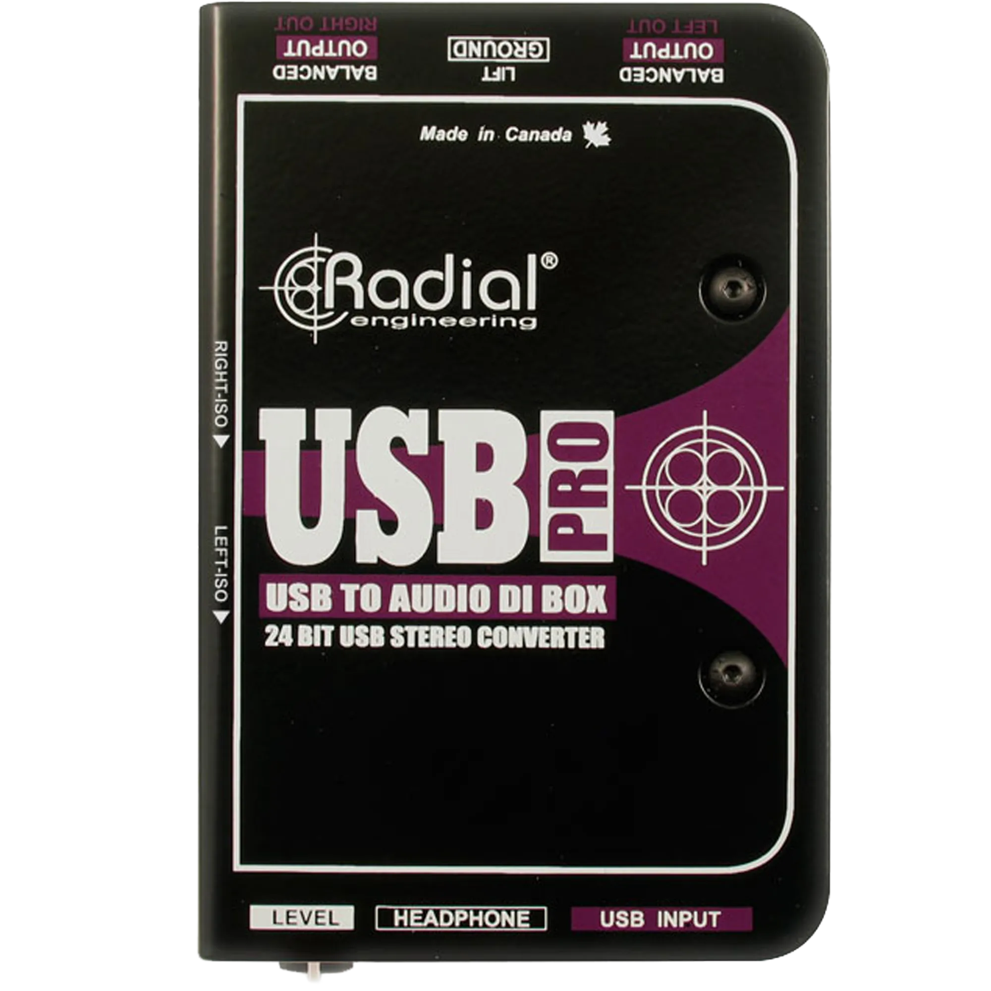 Radial USB Pro Digital Stereo Direct Box