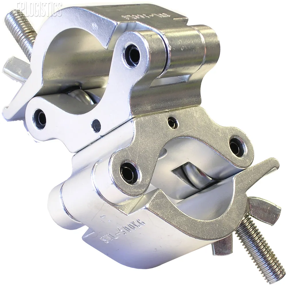 2" Aluminum Swivel Dual Coupler Clamp