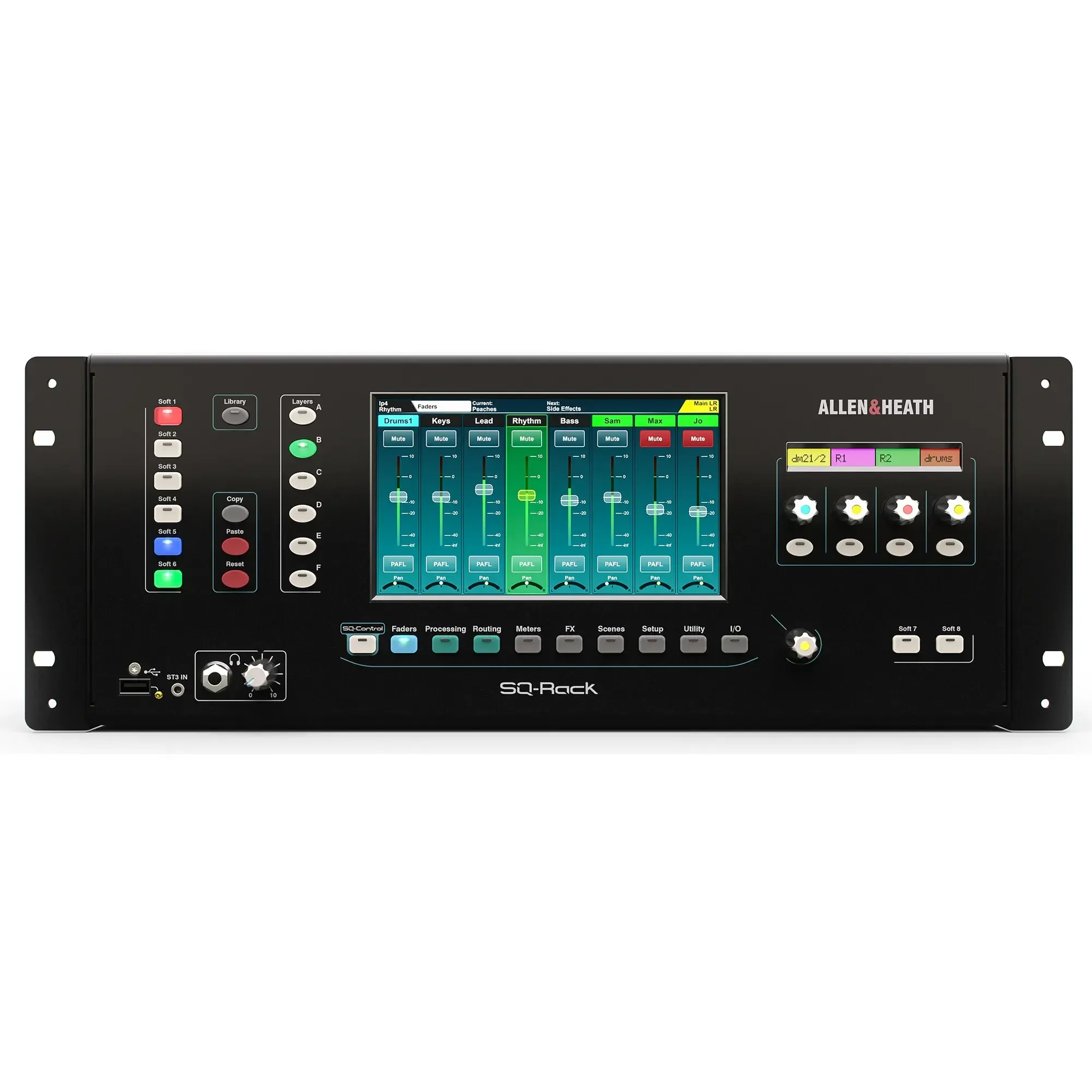 Allen & Heath SQ-Rack Digital Rackmount Mixer