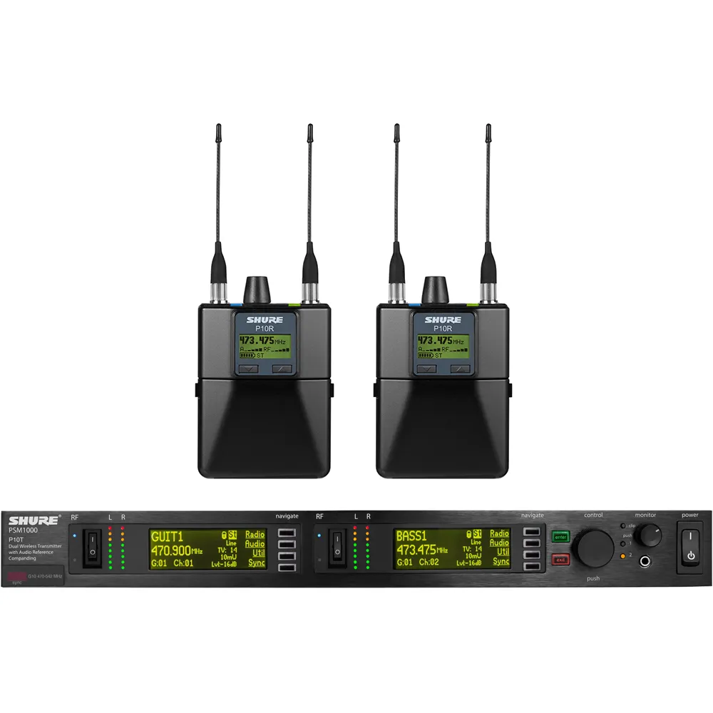 Shure PSM1000 Dual Wireless In-Ear Monitor System