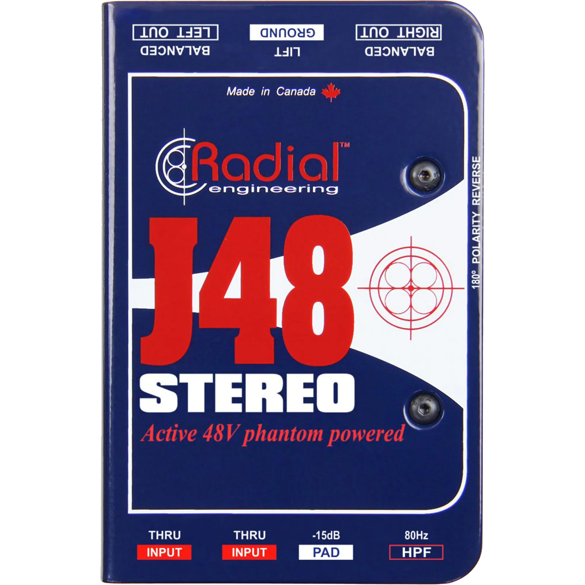 Radial J48 Stereo Active Direct Box