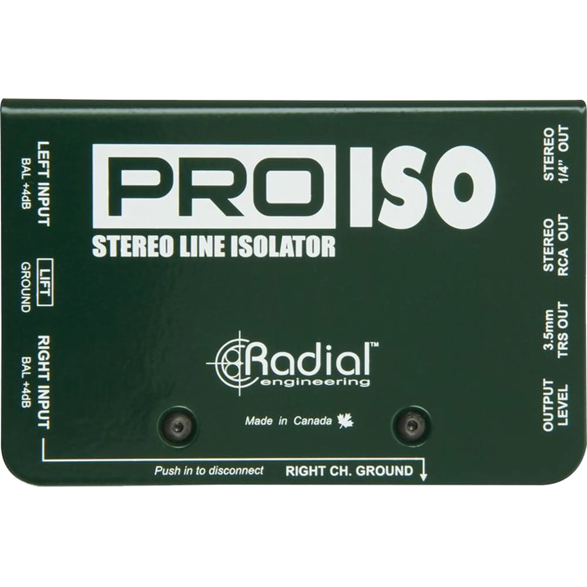 Radial PRO ISO Stereo Converter and Isolator