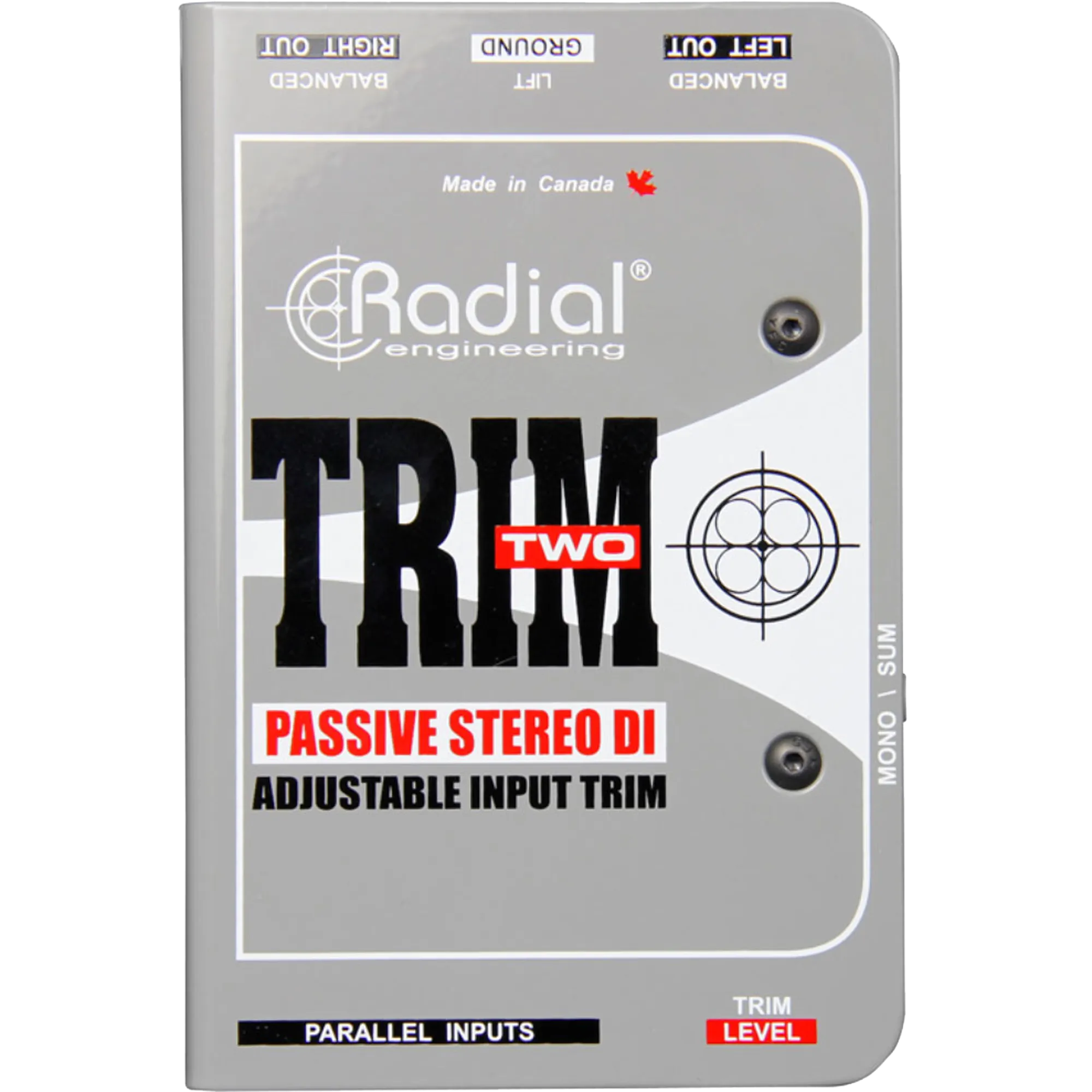 Radial Trim Two Stereo Direct Box