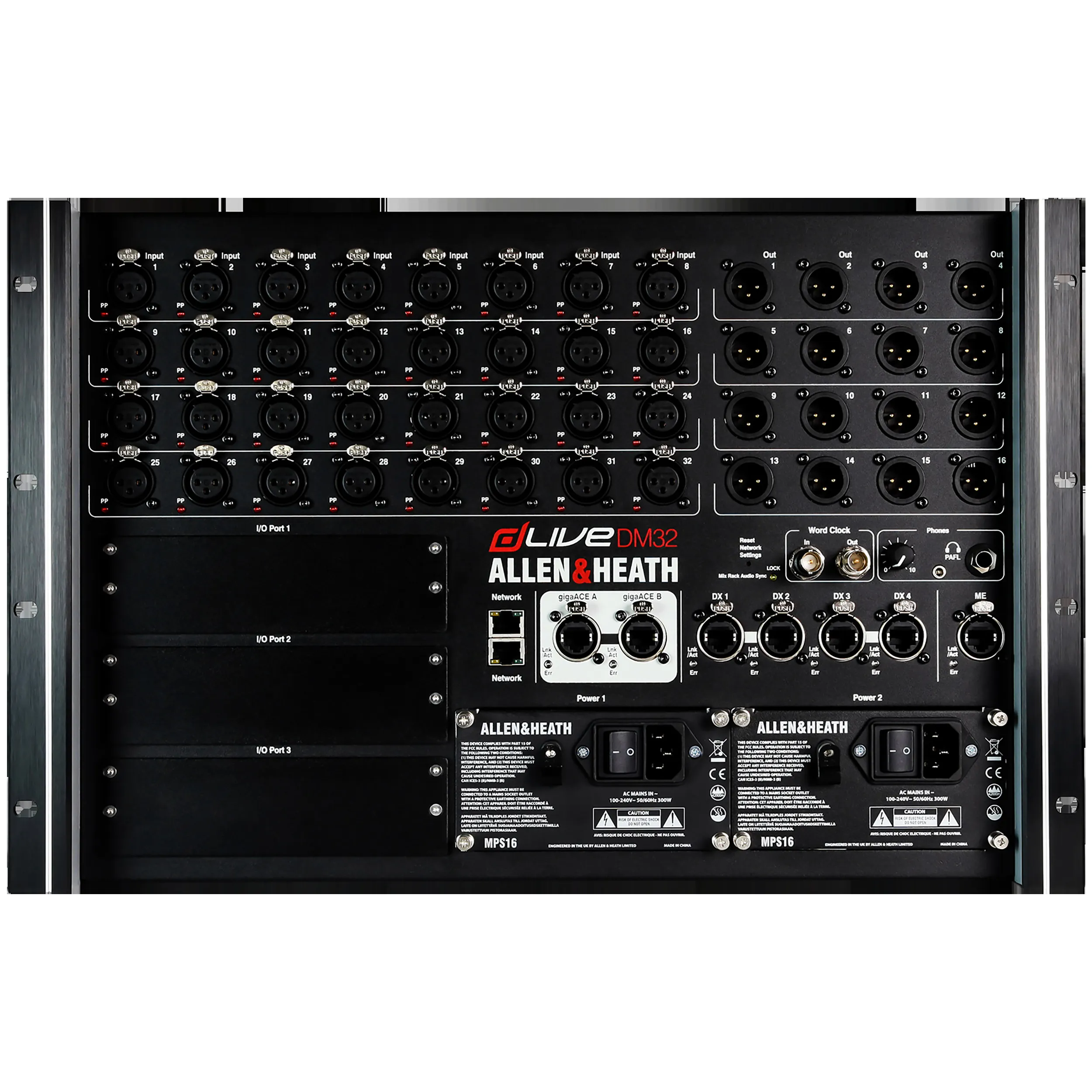 Allen & Heath dLive DM32-RUFX MixRack