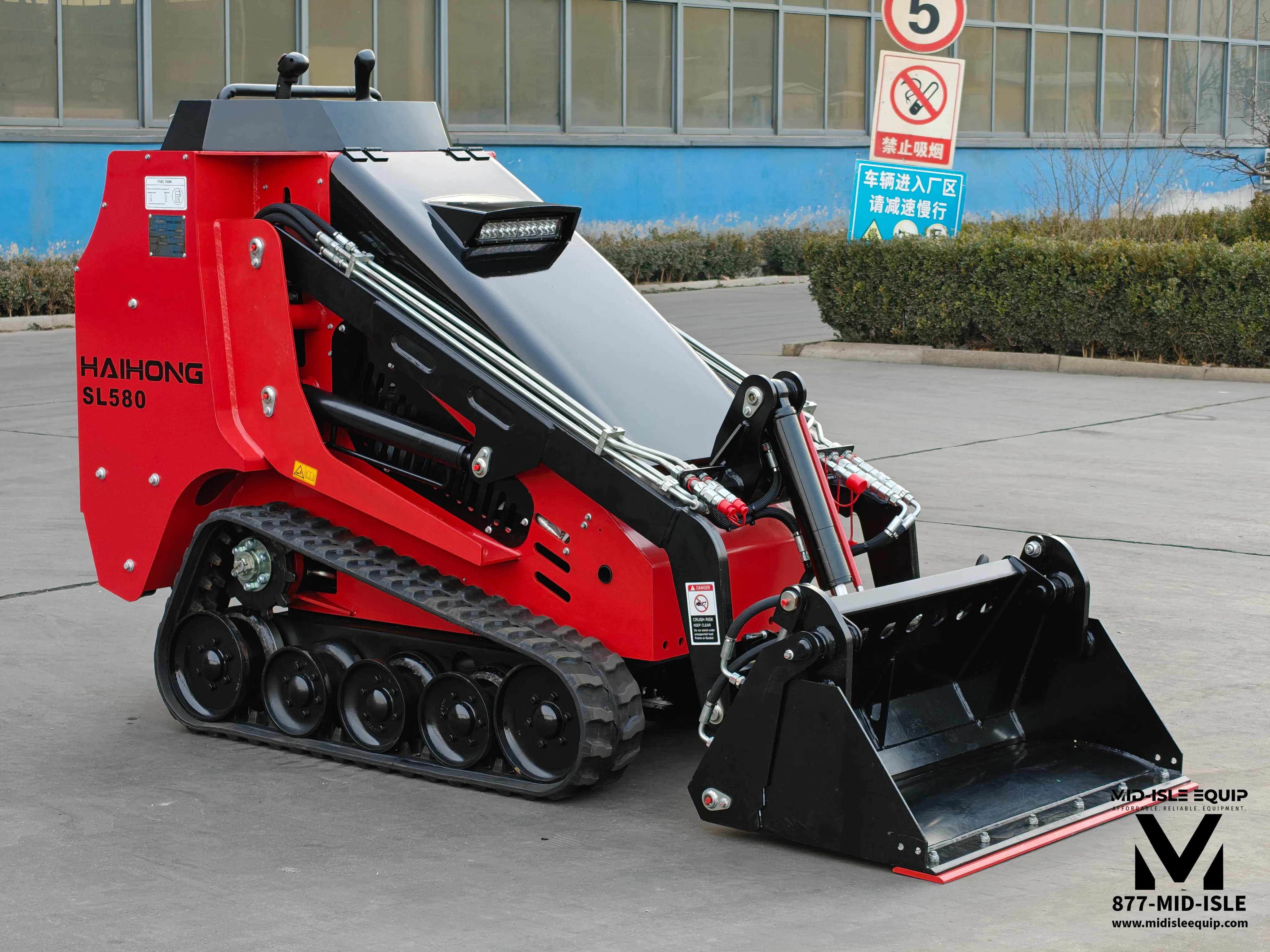 MID-ISLE EQUIP M580 MINI TRACK LOADER