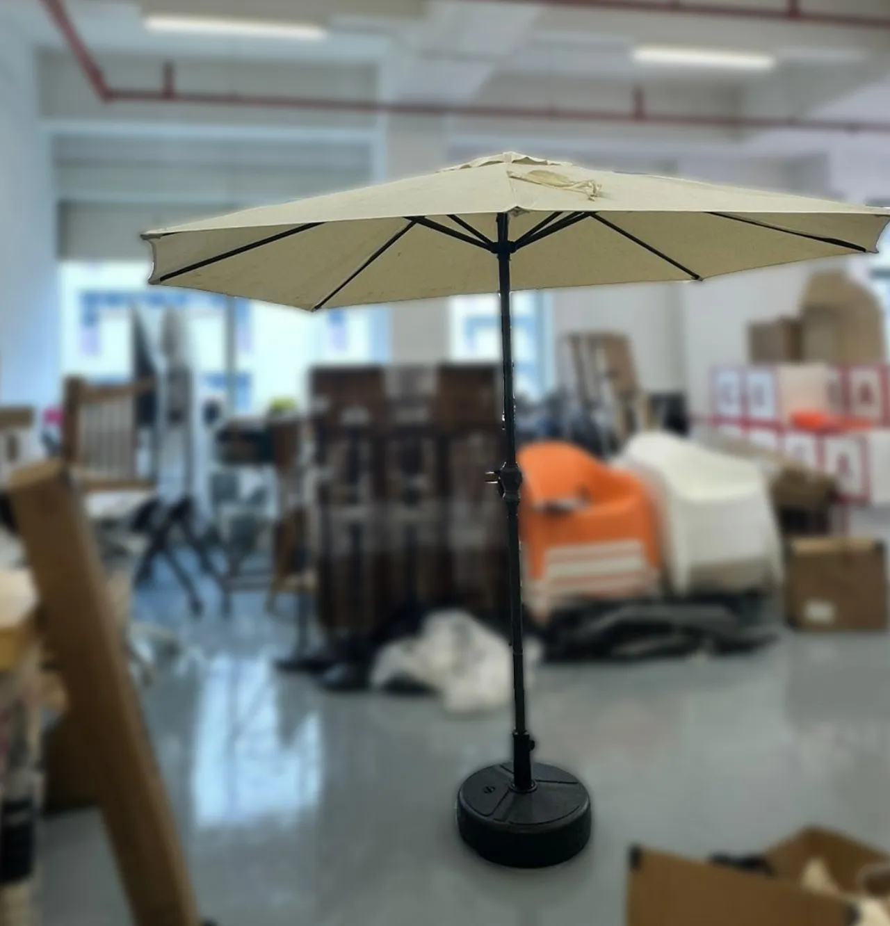 Parasol Umbrella w/ Weight