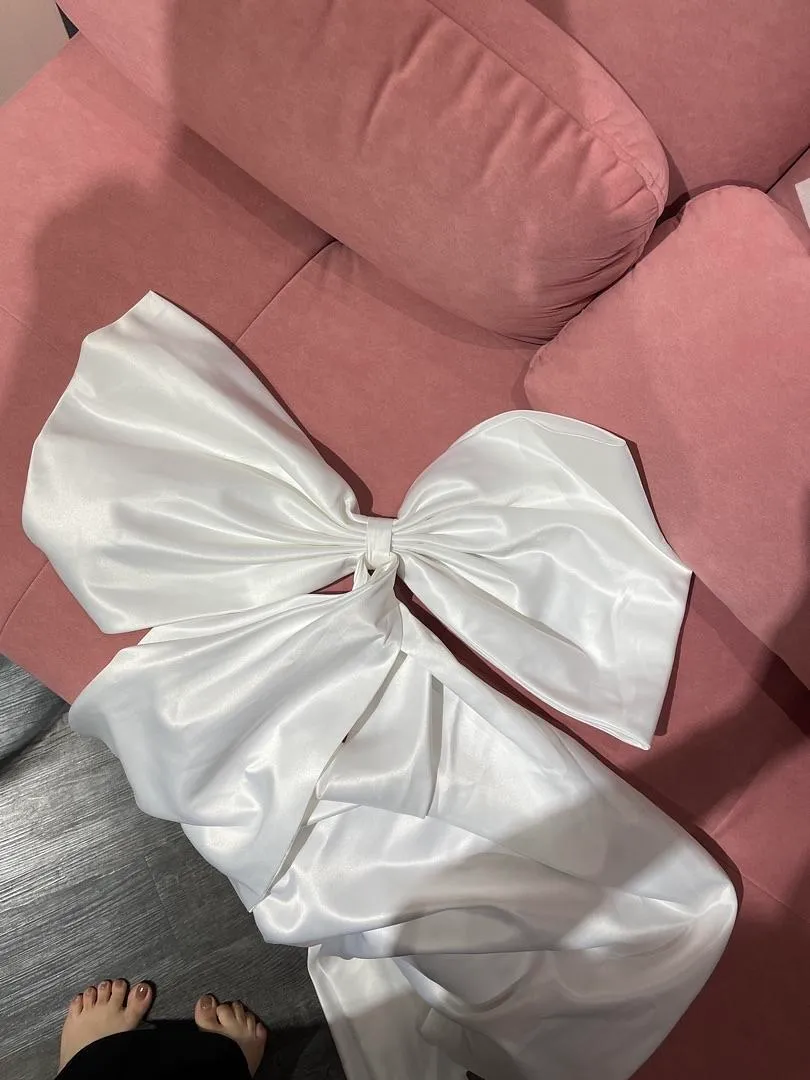 S05AAT 1526 satin big ribbon bow