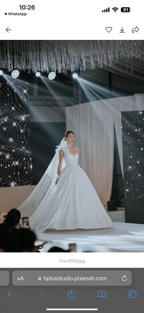 S05AAT 1344 FS Toga One SH Ball Gown