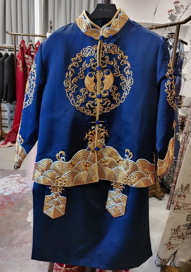 S05AAT 1556 - HB male kua Blue Gold fish size: XL