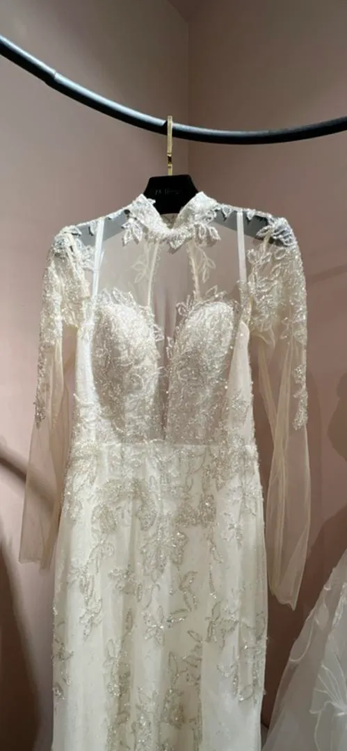 S05AAT 1298 Long sleeve Malay gold beadings