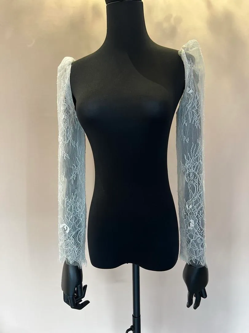 S05AAT 1114 French lace sleeve