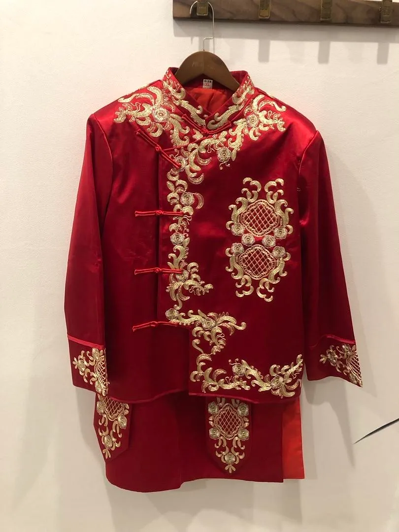 S05AAT 1178 male kua Bright Red square XL