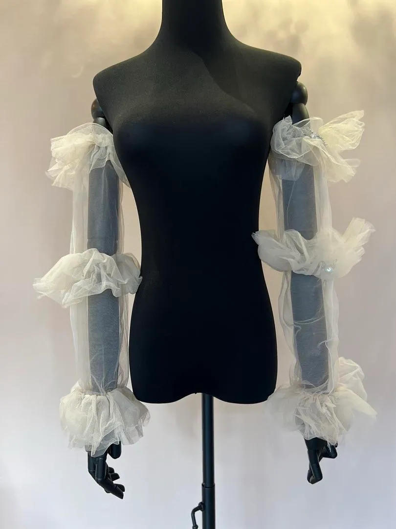 S05AAT 1119 Chanwon layered champagne sleeves