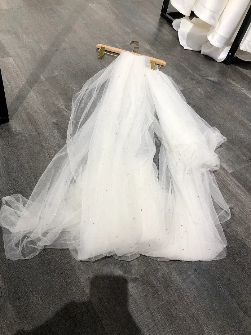 S05AAT 0765 - Chanwon bling super long veil with comb