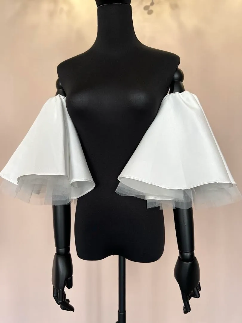 S05AAT 1124 Two ways fluffy sleeves