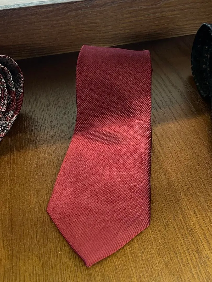 S05AAT 1519 Plain red tie