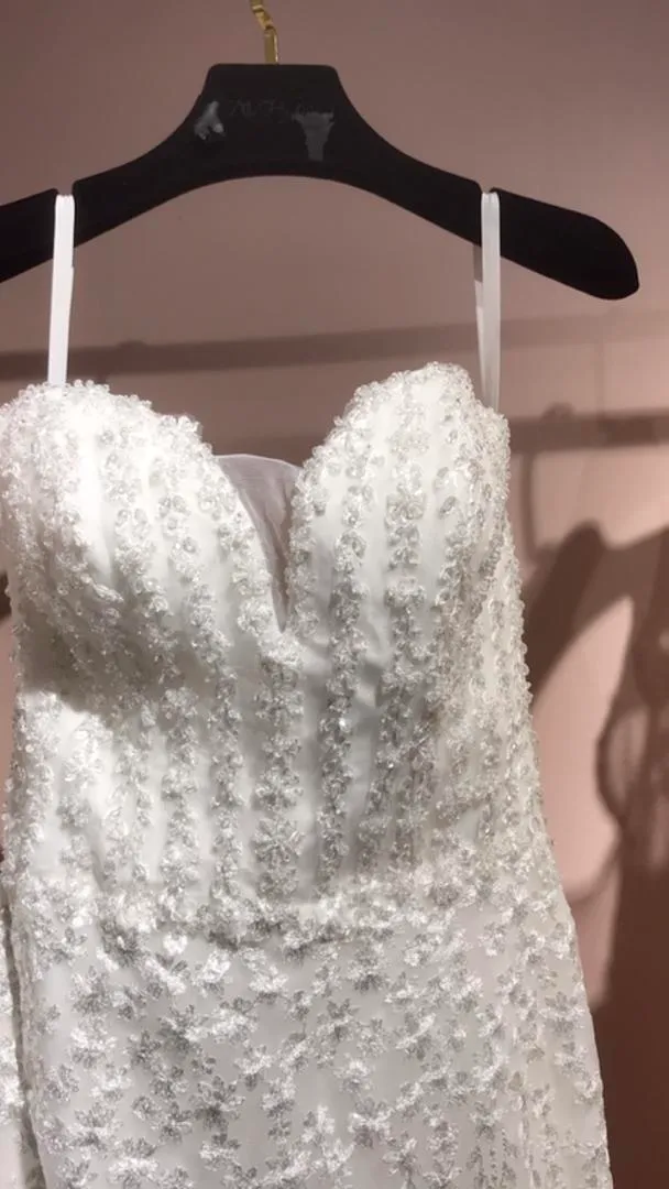 S05AAT 0923 - Straight Full Lace sweetheart mermaid