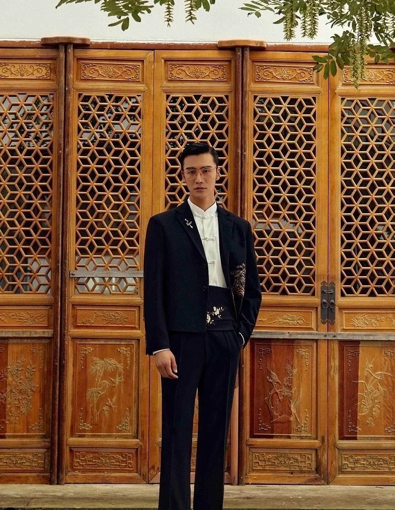 S50AAT 1382 COAT Xilai Black Single Breasted 46#