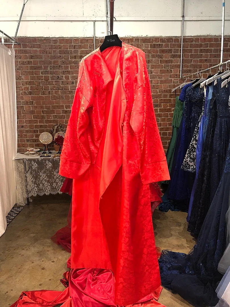 S05AAT 0197 - male inner kua full plain red 