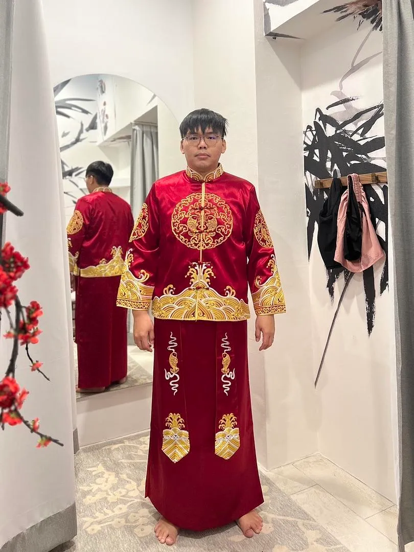 S05AAT 1177 MK male red kua gold fish Size: L, XXL