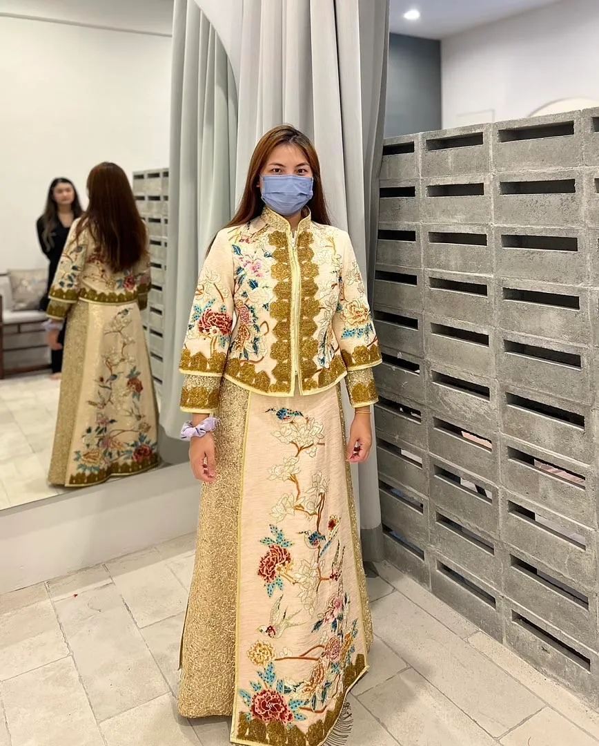 S05AAT 0718 - female kua MK colourful peony Size: S / L