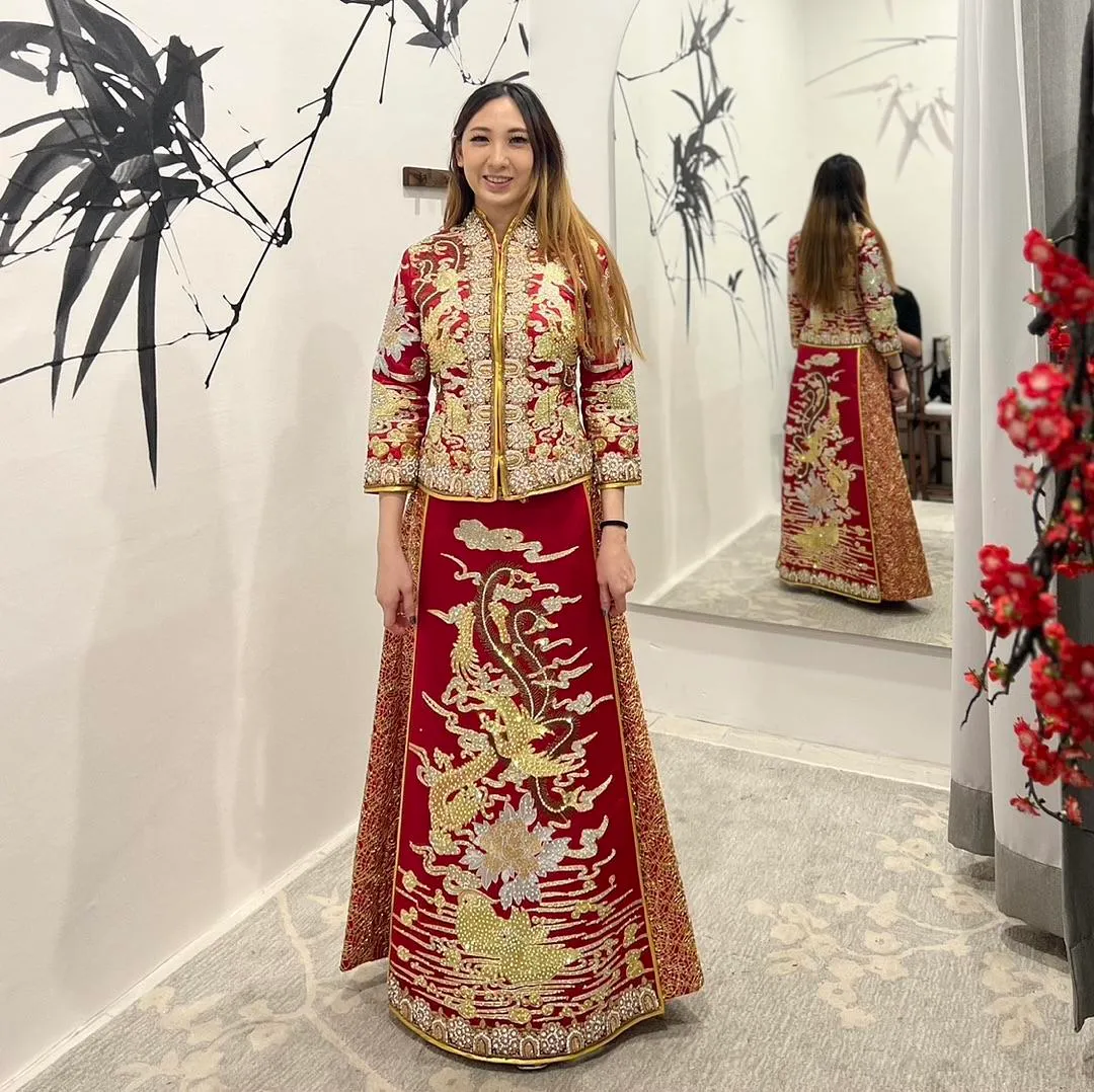 S05AAT 1099 - female kua MK gold pheonix Size: M